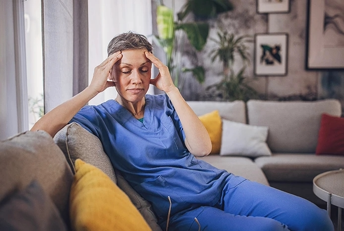 caregiver fatigue Connecticut family caregiver feeling exhausted at home